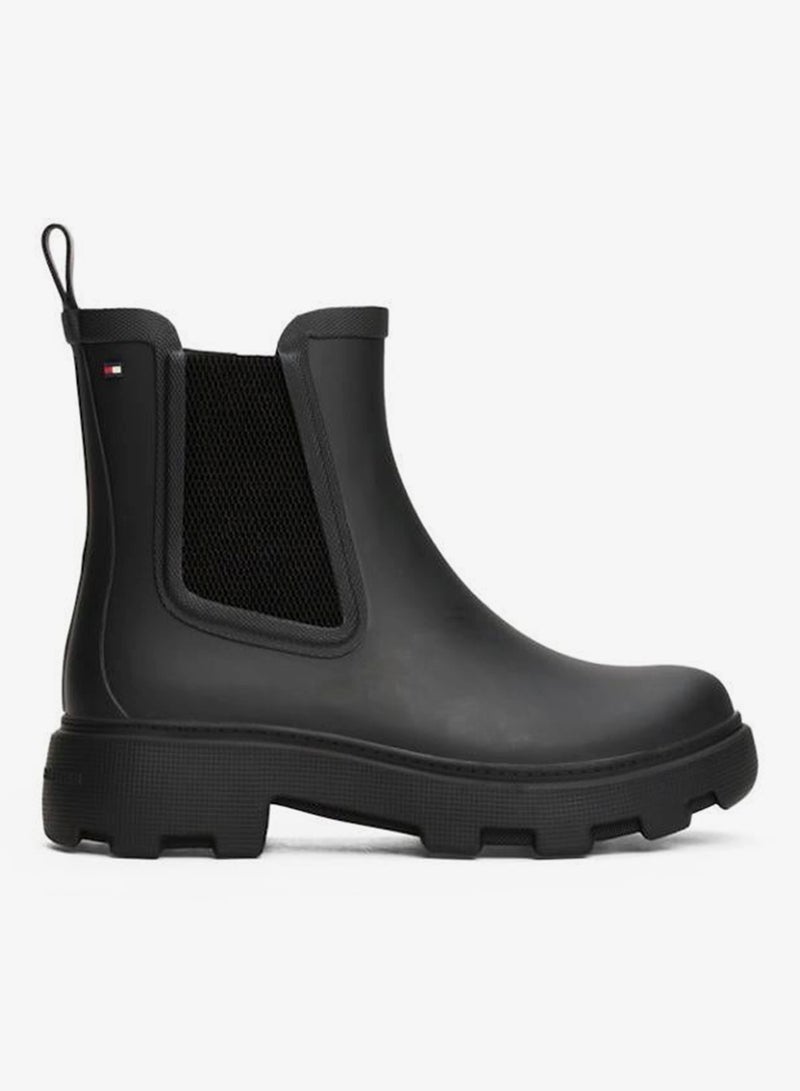 TOMMY HILFIGER Rubber Flag Cleated Rain boots - Image 1