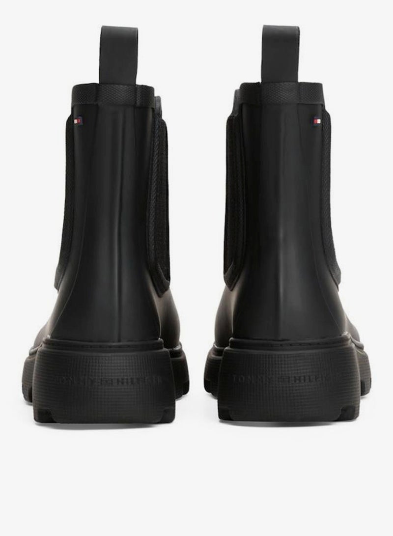 TOMMY HILFIGER Rubber Flag Cleated Rain boots - Image 3