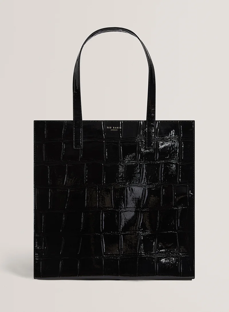 تيد بيكر Vannda Croc Effect Large Tote