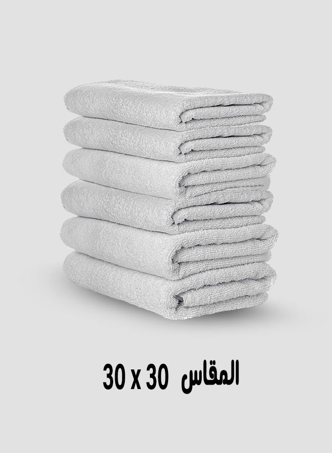 Banotex 6-piece bath towel set made of the finest cotton 30*30 cm - Image 2