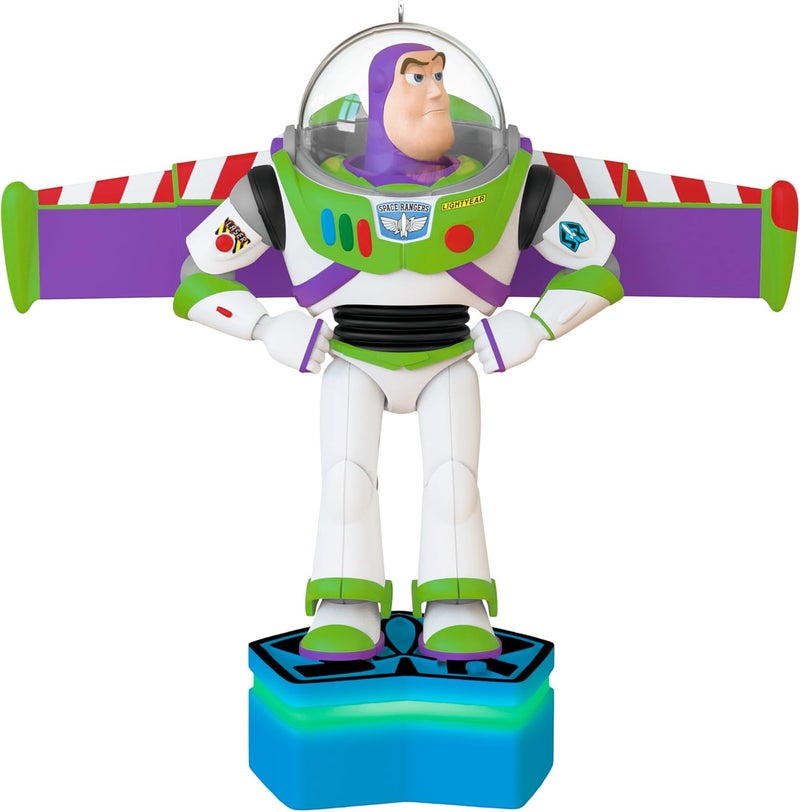 Hallmark Keepsake Christmas Ornament 2025, Disney/Pixar Toy Story Collection Buzz Lightyear with Light and Sound, Gifts for Disney Fans - Image 1