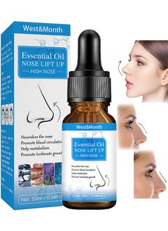 West&Month Essential Oil Nose Lift Up For Massage Nose, Make Nose Straighter And Beautiful  - Image 1