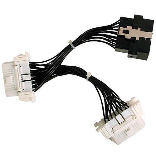 bbfly -B11 OBD II OBD2 Splitter Extension 16 Pin Extension Cable Adapter (0.5FT/15CM) - Image 1