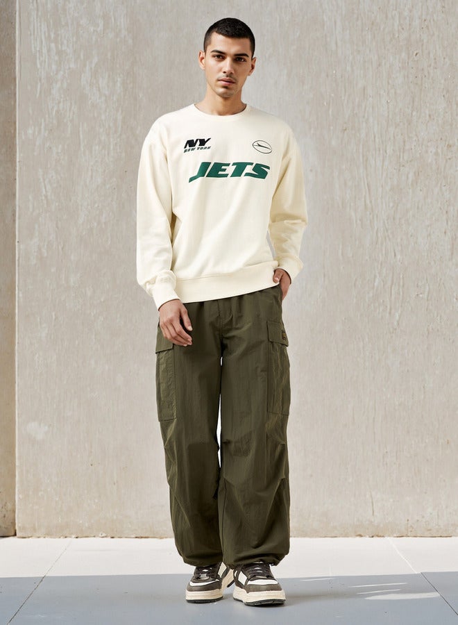 SP Characters New York Jets Embroidered Sweatshirt - Image 2