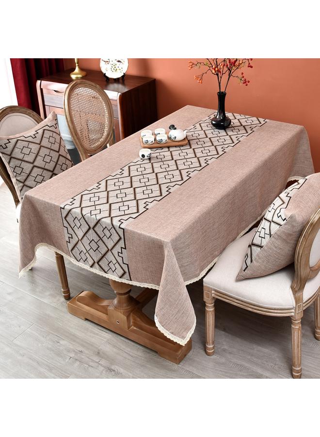 الأزرق جي دبليو مفرش المائدة الصيني الجديد كلاسيكي فاتح فاخر - Image 1