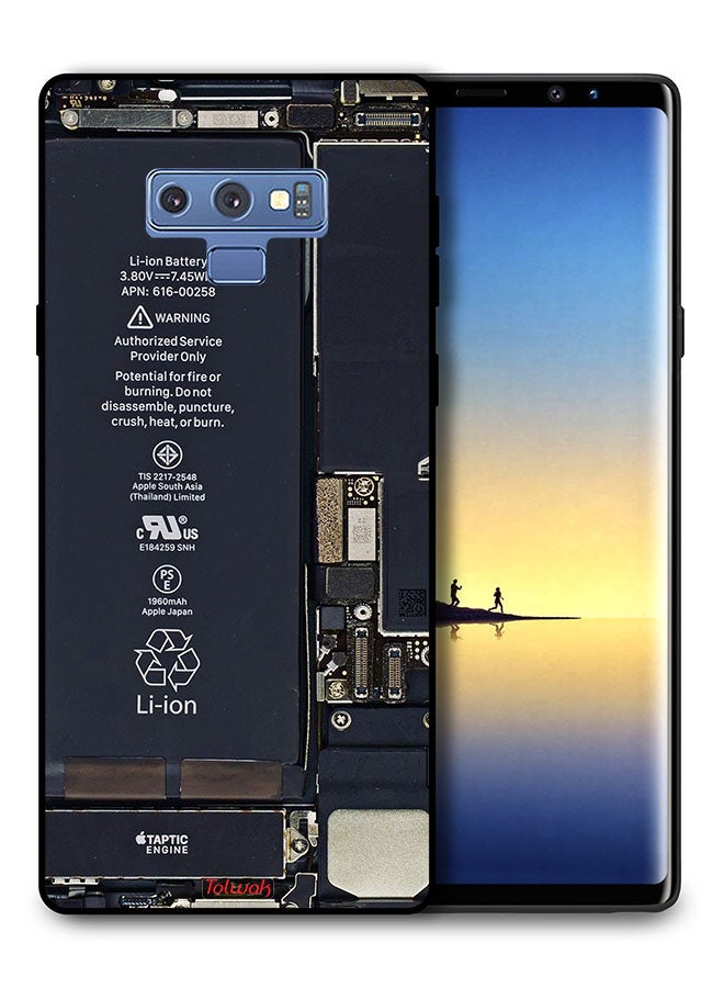 Tolwak Samsung Galaxy Note 9 Protective Case Cover Phone Circuit Pattern - Image 1