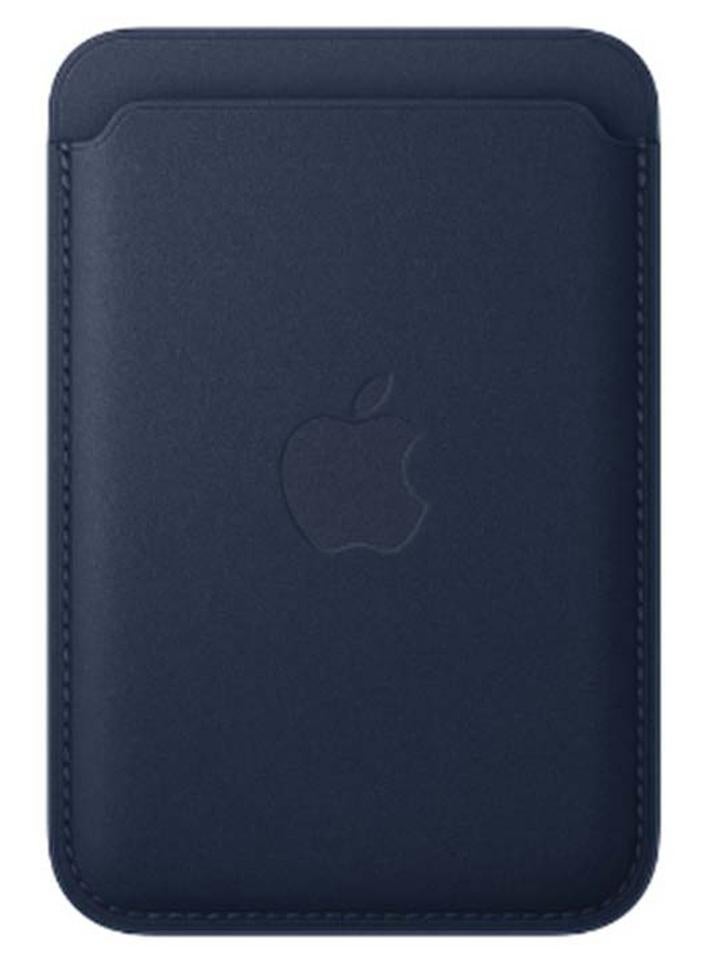 Apple iPhone FineWoven Wallet With MagSafe - Deep Blue - Image 1