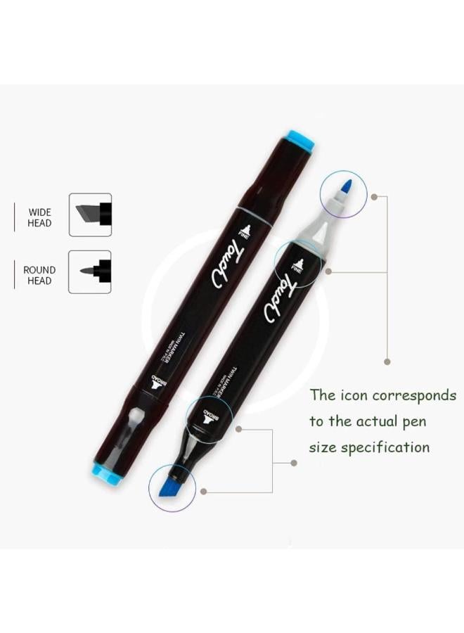 تاتش مجموعة أقلام تحديد كحولية مكونة من 36 قطعة - Image 3