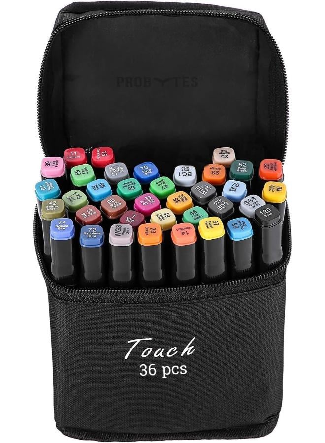 تاتش مجموعة أقلام تحديد كحولية مكونة من 36 قطعة - Image 4