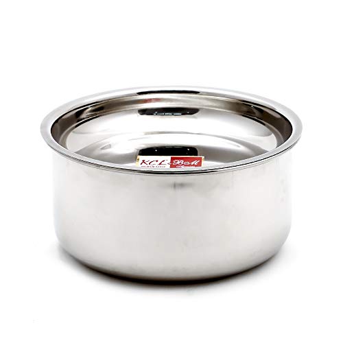 KCL Cooker Container Deep Pot Suitable for 3 litres, Outer Lid - (Pack of 1, Silver, Stainless Steel) - Image 2