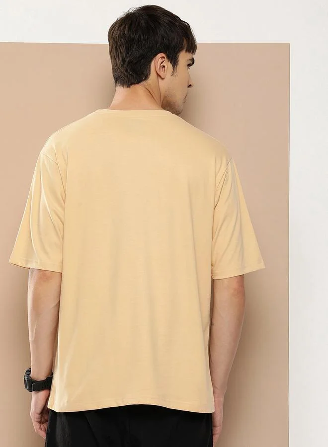 Difference of Opinion Oversized Drop-Shoulder Cartoon Graphic T-Shirt by Styli