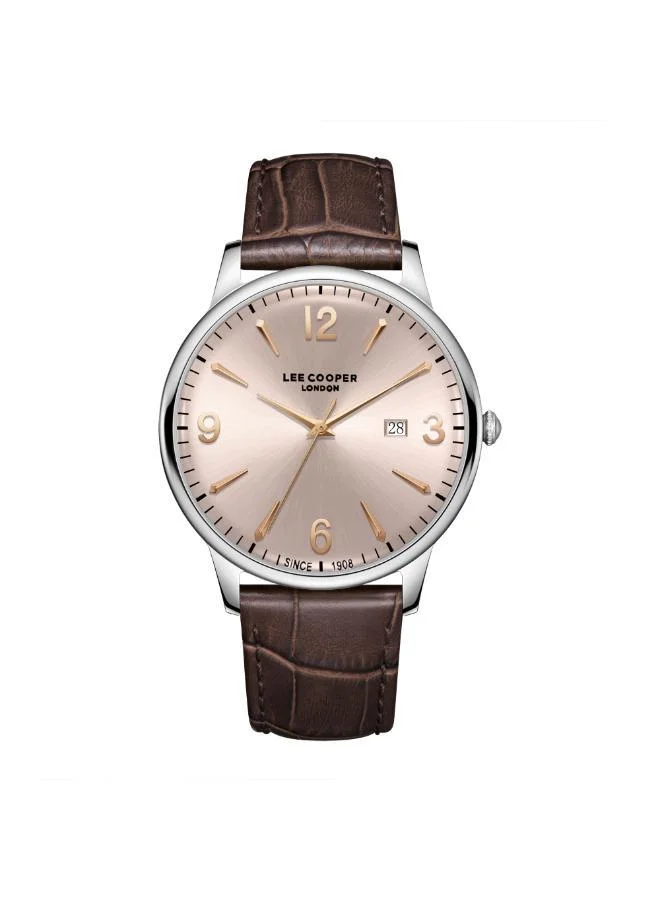 Men's Leather 3H Watch LC08379.362 - 40 mm