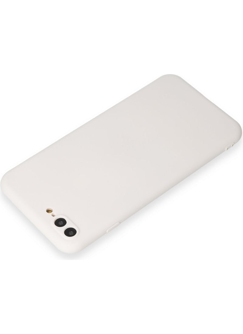 HappyCase - iPhone 7 Plus Case Soft Silicone Case - White - Image 1