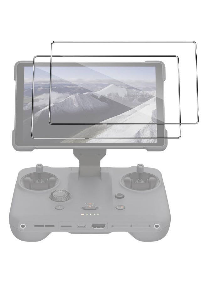 ZORBES® Compatible with Mavic 4 Pro, 2Pcs Remote Controller Screen Protectors for RC Pro 2, HD Tempered Glass Screen Protectors, Anti-Glare Anti-Scratch Remote Control Screen Protectors - Image 1