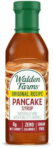 Walden Farms Pancake Syrup – Perfect for Pancakes, Waffles, Desserts – Zero Calorie, Sugar-Free, Low Carb, Keto-Friendly, Gluten-Free, Vegan – 12 oz Bottle - Image 1