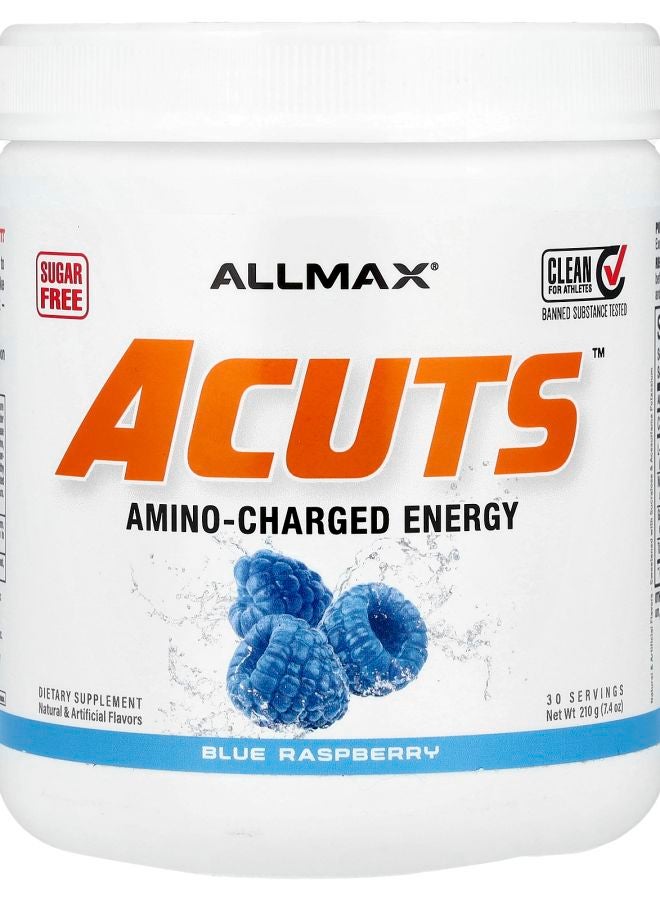 Allmax ACUTS™ طاقة مشحونة بالأحماض الأمينية توت أزرق 7.4 أونصة (210 جرام)