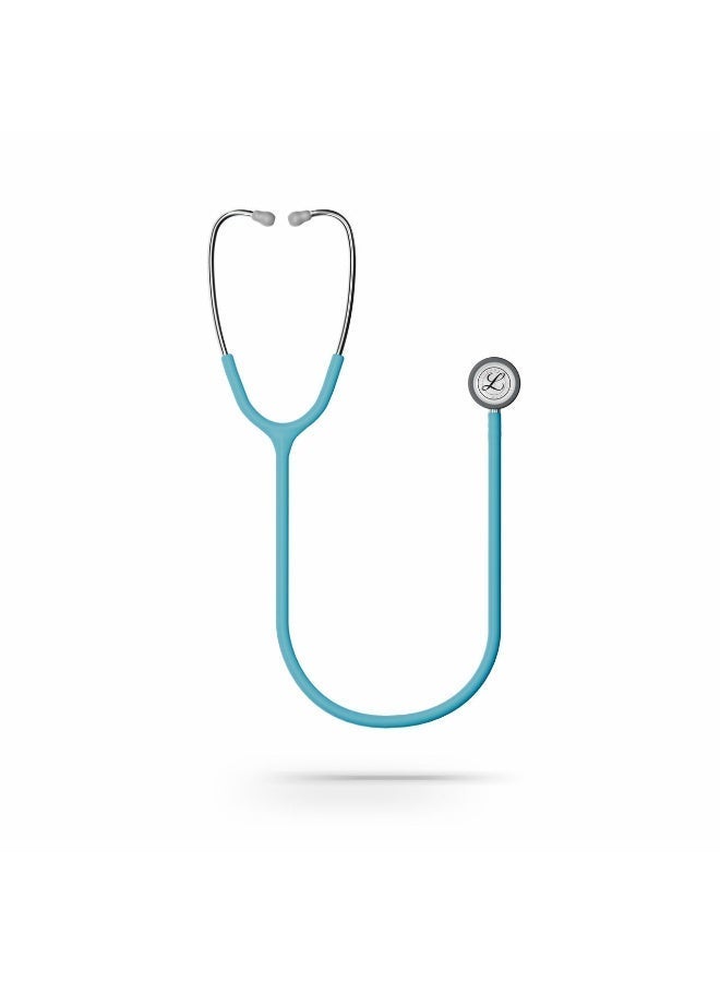 3M Littmann Classic III Stethoscope, Model 5912C – Marine Blue Satin Tube, Stainless Steel Chestpiece, Dual-Sided Tunable Diaphragm, 27 Inch, 5-Year Warranty – Case of 3 (Bulk Pack for Clinics & Nursing Schools) - Image 3