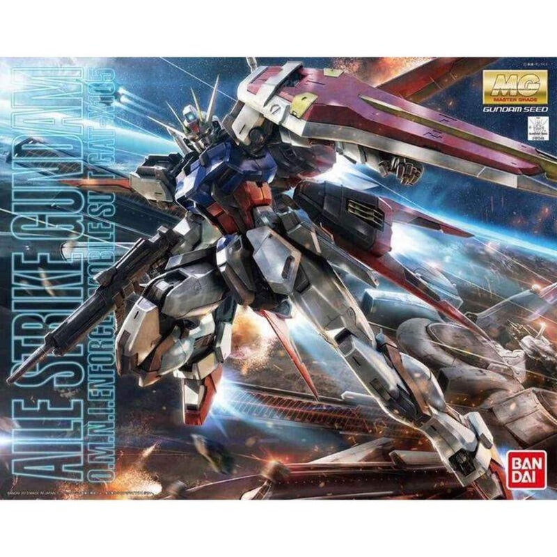 BANDAI SPIRITS مجموعة نموذج شخصية عمل بنداي هوبي MG Aile Strike Gundam Ver RM 1100 Scale - Image 3