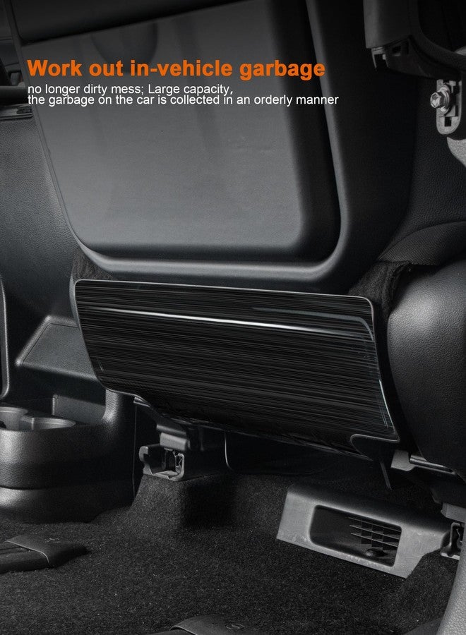 JYCDC Seat Back Protector Compatible with Toyota Sienna 2026 2025 2024 2023 2022 Accessories Back of Seat Protector,Stainless Steel Kick Mats Back Seat Protector 2Pcs (Black) - Image 4