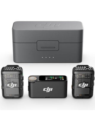 Mic 2 (2 TX + 1 RX + Charging Case), All-In-One Wireless Microphone, Intelligent Noise Cancelling, 32-Bit Float Internal Recording, 250M (820 Ft.) Range, Microphone For iPhone, Android, Camera - pzsku/Z96F86979165CC4B74840Z/45/_/1709019332/7ae42e4d-f973-42f0-b4e9-7210b0fd4ba1