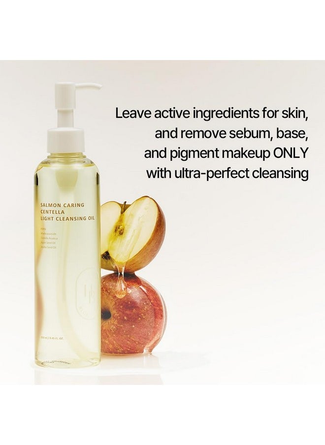 HEVEBLUE HEVEBLUE Salmon Caring Centella Light Cleansing Oil - Salmon PDRN, Salmon Egg Extract, Centella, Blackhead, Whitehead Removal, Pore Cleansing, Sensitive Skin, Korean Skincare  - Image 3