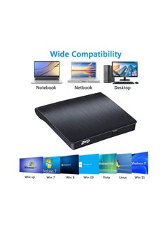Generic External CD/DVD Drive USB 3.0 Type C, BEVA USB C Type C Drive Easy Plug and Play for All Laptops and Desktops Windows 7/8/10/11 and Mac OS for MacBook, MacBook Pro, MacBook  - Image 5