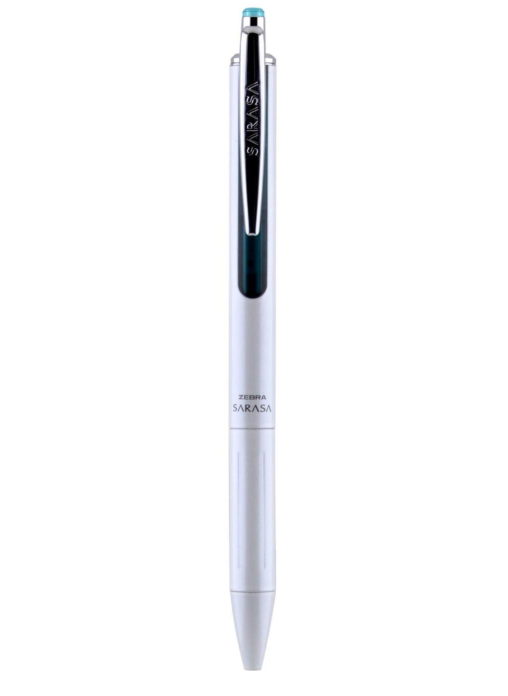 ZEBRA Zebra Pen Sarasa Grand Retractable Gel Pen Gift, White/Black/Navy Barrel, Mediun Point, 0.7mm, Black Ink, 3 Count (Pack of 1)  - Image 3