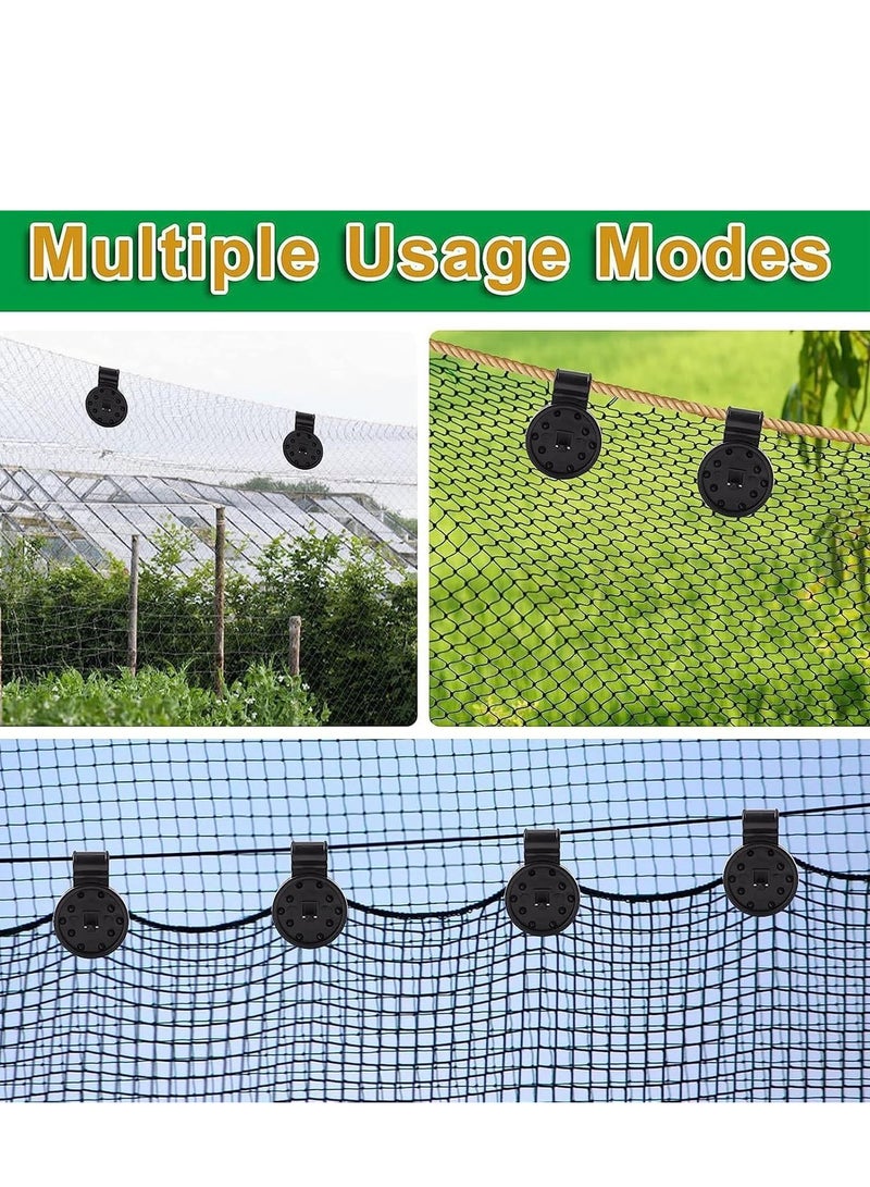 TRASSLE 100 Pack Shade Cloth Heavy Duty Lock Grip, Removable & Reusable Shade Cloth Clips for Sun Shade Net, Anti Bird Netting, Garden Netting, Greenhouse Shade Cloth, Shade Fabric Accessories - Image 5
