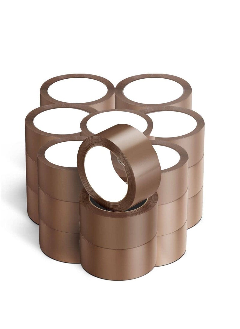 MARKQ Brown Packaging Tape, 2 inches x 50 yards Strong Heavy Duty Packing Tape for Parcel Boxes, Moving Boxes, Large Postal Bags, Office Use [36 Rolls]  - Image 1