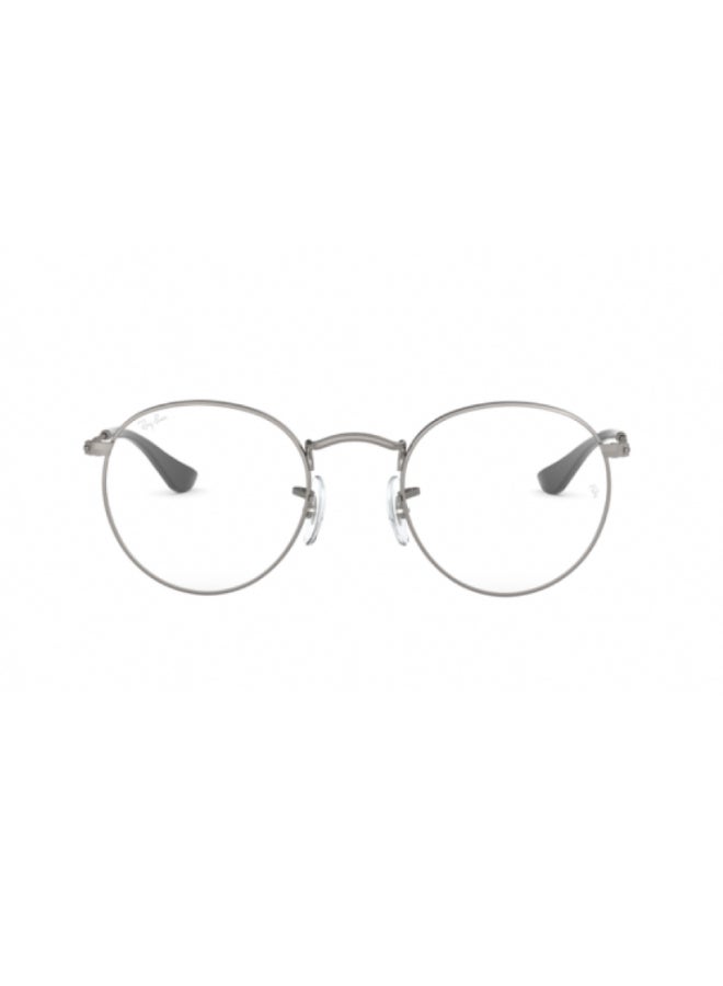 Ray-Ban Men Round Shape Plastic Eyeglass Frames 2620 - Lens Size: 50 Mm - Matte Gunmetal - Image 1