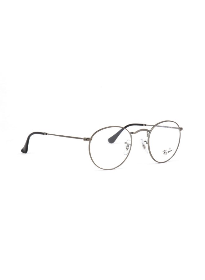 Ray-Ban Men Round Shape Plastic Eyeglass Frames 2620 - Lens Size: 50 Mm - Matte Gunmetal - Image 4