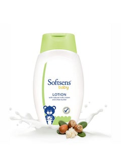 Softsens Baby Nourishing Lotion With Milk Cream & Shea Butter For Face & Body, Moisturizer For Kids 200Ml (Pack Of 1)  - Image 1