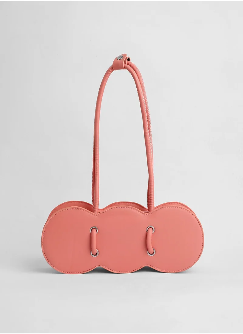 Haute Sauce The Nuage Shoulder Bag - Blush Pink