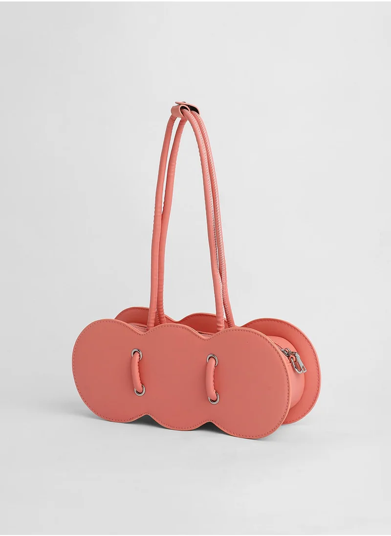 Haute Sauce The Nuage Shoulder Bag - Blush Pink