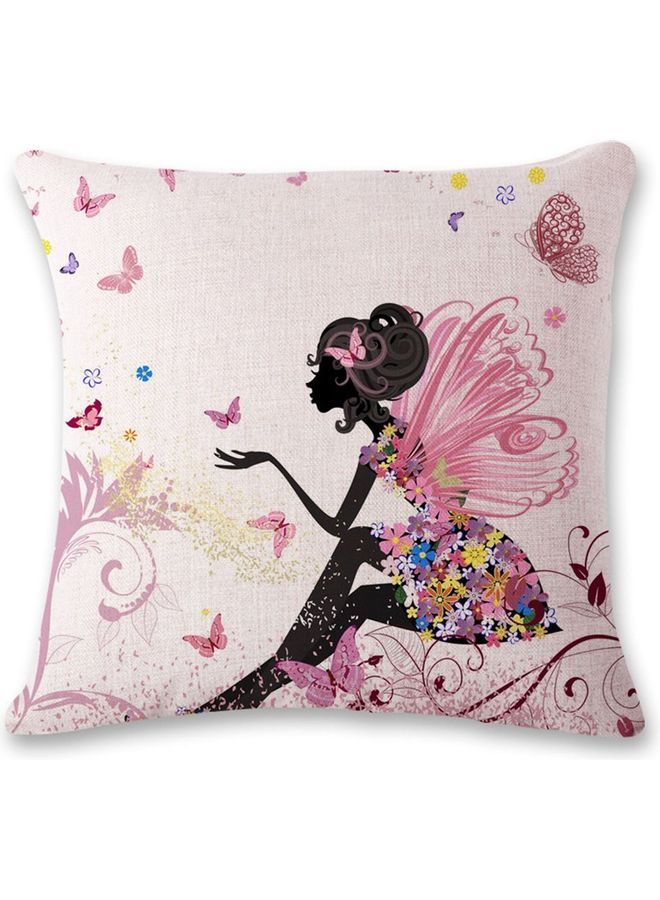 نيبمينينت غطاء وسادة كلاسيكي من القطن والكتان متعدد الألوان