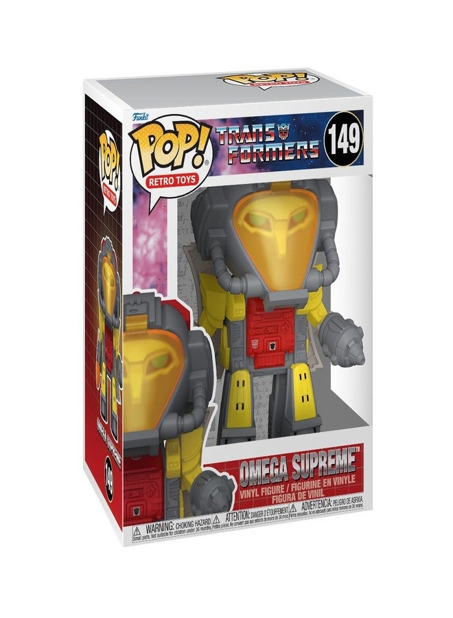 Funko Pop Super: Transformers - Omega Supreme - Transformers Classic - Collectable Vinyl Figure - Gift Idea - Official Merchandise - Toys for Kids & Adults - Action/Adventure Fans - Image 1