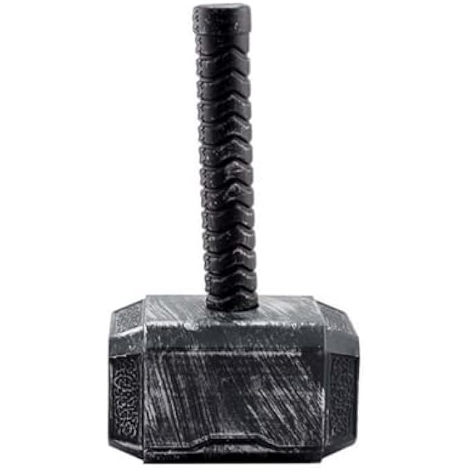 24CM HAMMER COSPLAY THUNDER HAMMER FIGURE WEAPONS MODEL KIDS GIFT MOVIE METAL MATERIAL AMERICAN SUPER HEROES WEAPEN - Image 3