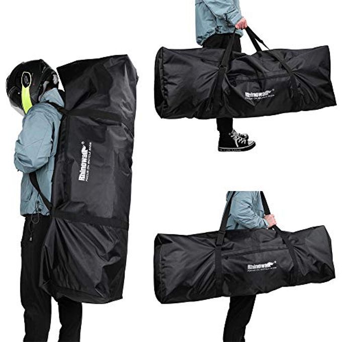 Rhinowalk Foldable E-Scooter Carrying Bag Portable Electric Scooter Storage Bag Transport Case For Outdoor Travel Riding Commuting (Black 48.8" X 8.7" X 18.1") - Image 3