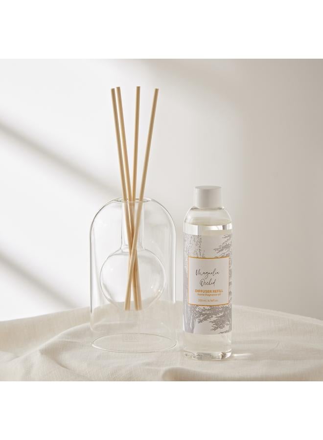 إيدين ماجنوليا أوركيد طقم 2 قطعة أعواد عطرية وزيت قابل لإعادة التعبئة مع برطمان زجاجي 200 مل - Image 1