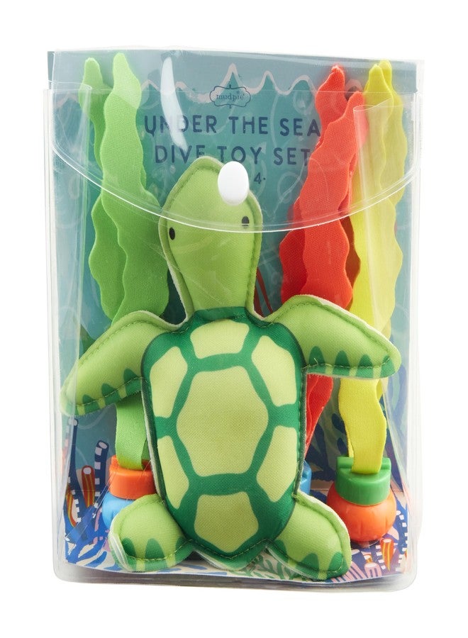 Mud Pie Kids Turtle Dive Toy Set ; 6" X 6 1/2" - Image 2