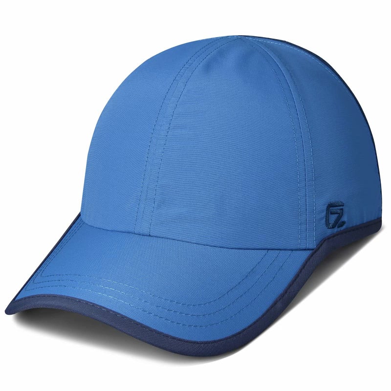 GADIEMKENSD GADIEMKENSD Unstructured Hats Baseball Cap UPF 50+ Quick Drying Running Hat for Men Women Lightweight Breathable Trucker Dad Hat Outdoor Sports Hiking Fishing Golf Mesh Hats Blue  - Image 1