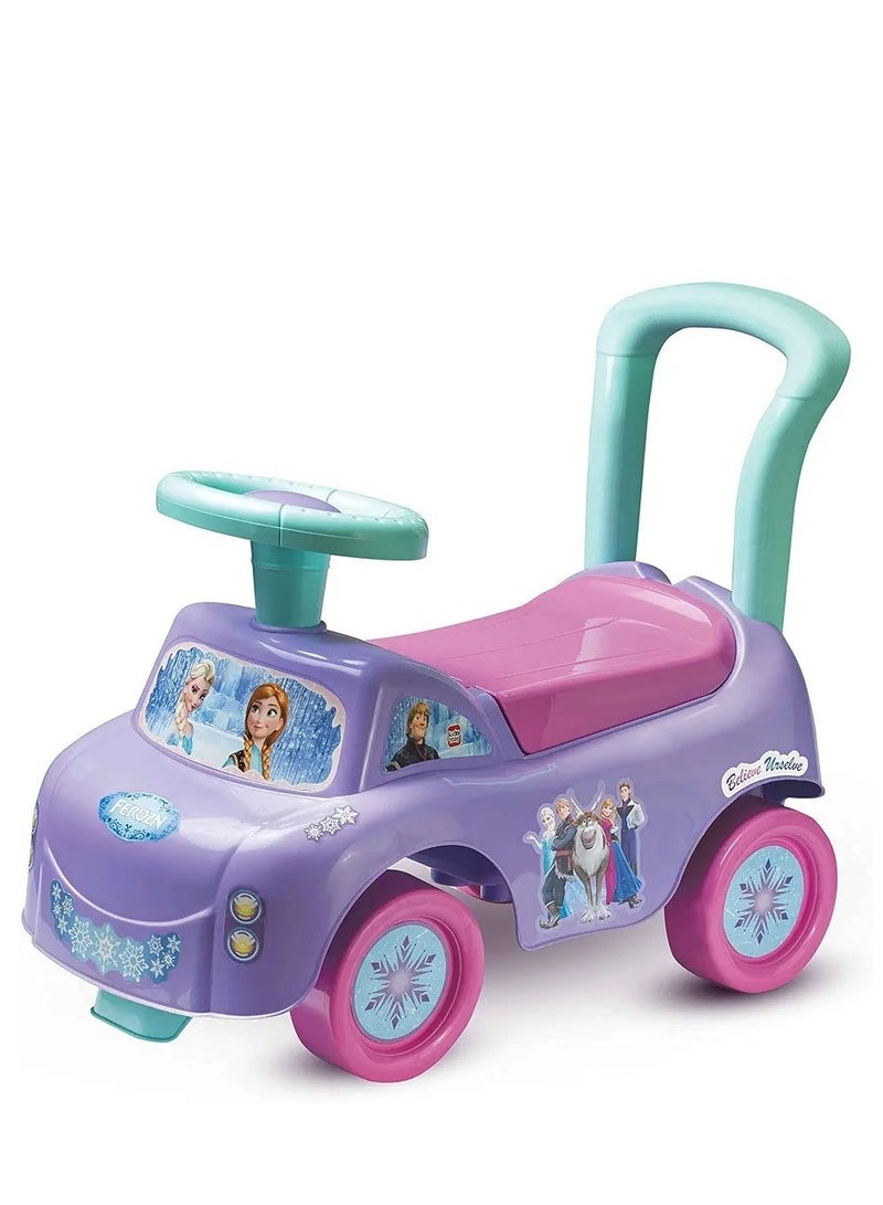 Tic Toys Attractive Push & Walk Baby Car - Brightly colored baby stroller