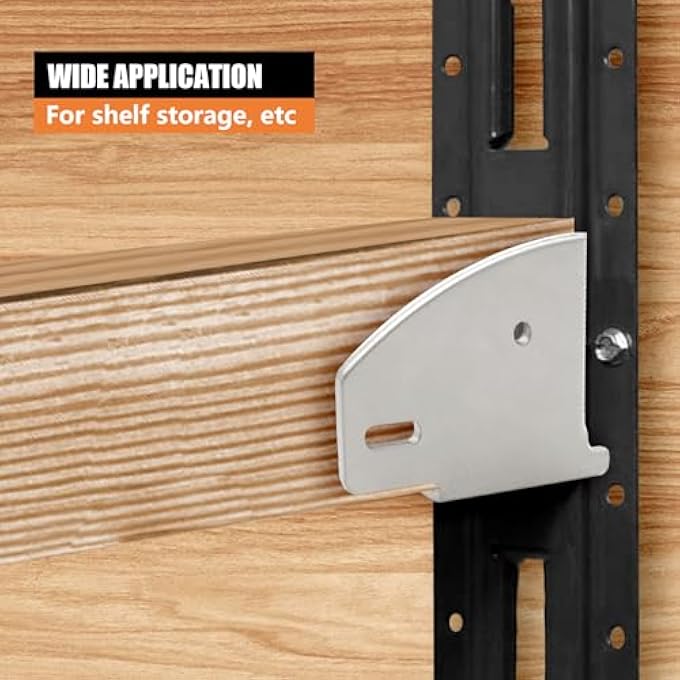 rayihni E Track 2x4 Bracket Wood Beam Socket (10 Pack) Etrack Accessories Silver - Image 3