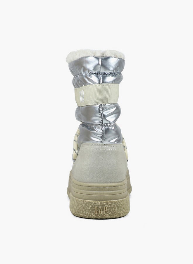 GAP Women's PARADISE HIGH NYL Lace-Up Boots - GPW5212071620 - Image 2