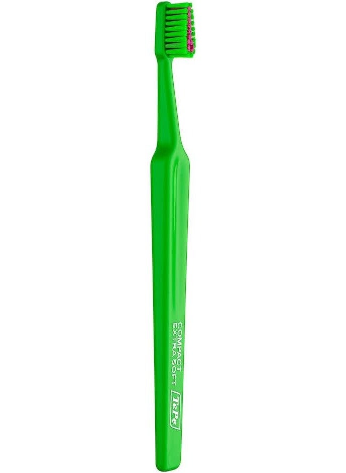 Tepe Color Compact Toothbrush Ultra Soft  Green - Image 2