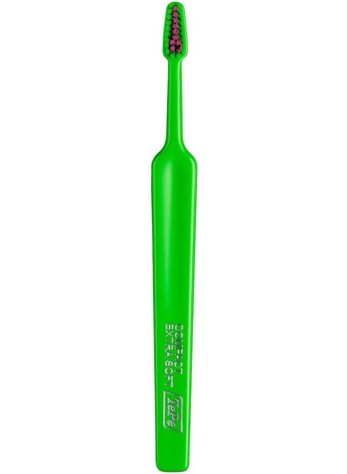 Tepe Color Compact Toothbrush Ultra Soft  Green - Image 3