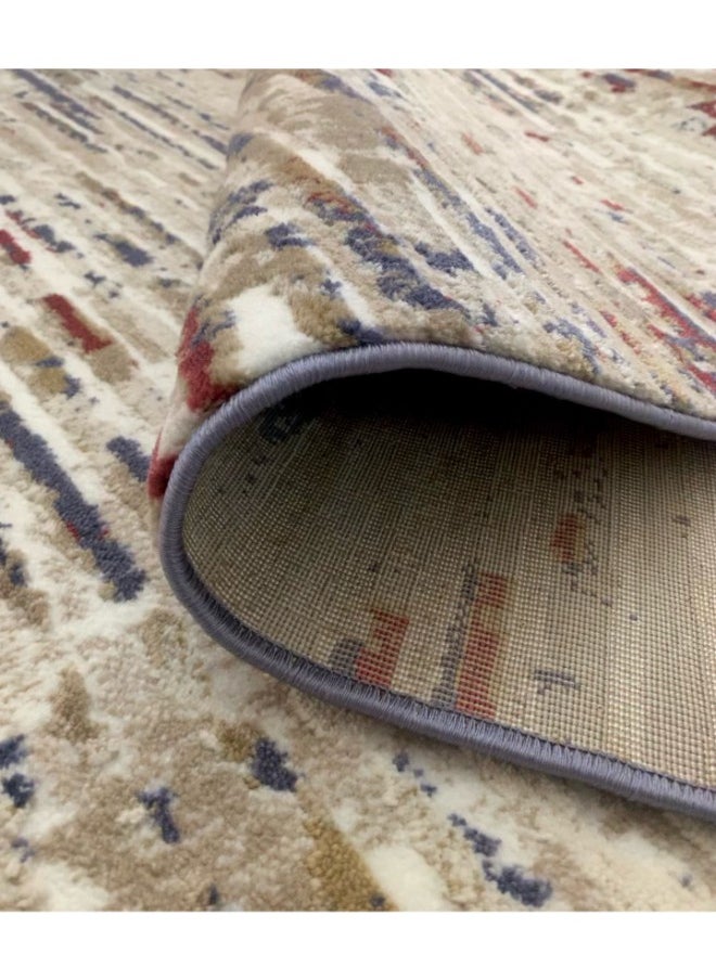 HANDPICKED FURNITURE Handpicked Furniture Abstract Multicoloured Rug, Ultra Soft Area Carpets For Bed Room, Living Room, And Dining Room, Antislip Floor Carpets, Easy To Clean, Made In Turkey  - Image 4