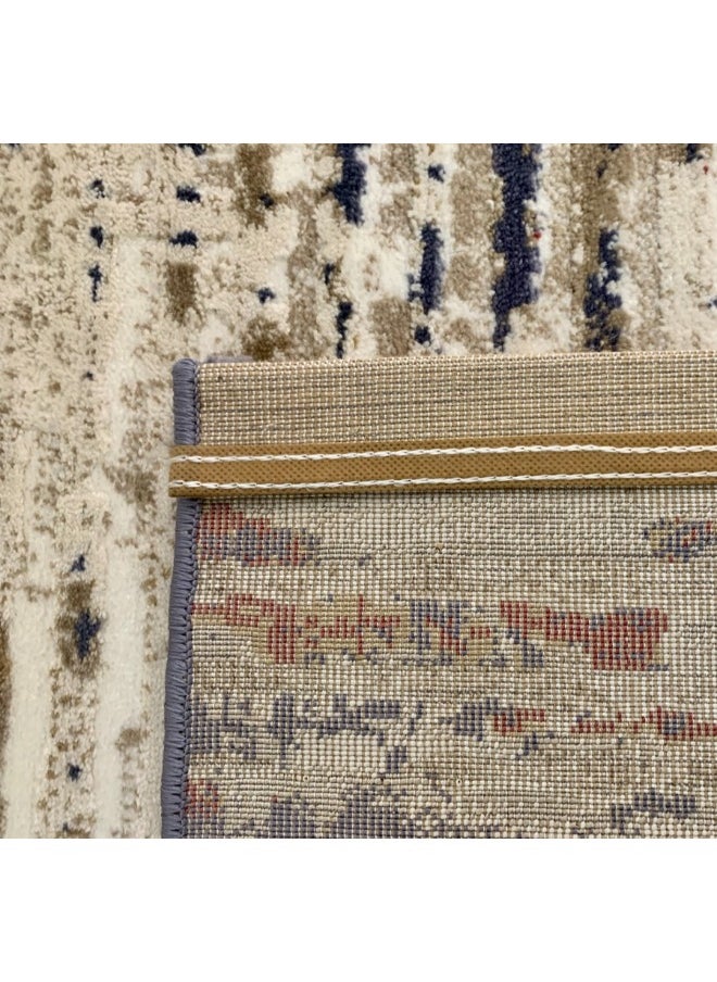 HANDPICKED FURNITURE Handpicked Furniture Abstract Multicoloured Rug, Ultra Soft Area Carpets For Bed Room, Living Room, And Dining Room, Antislip Floor Carpets, Easy To Clean, Made In Turkey  - Image 3