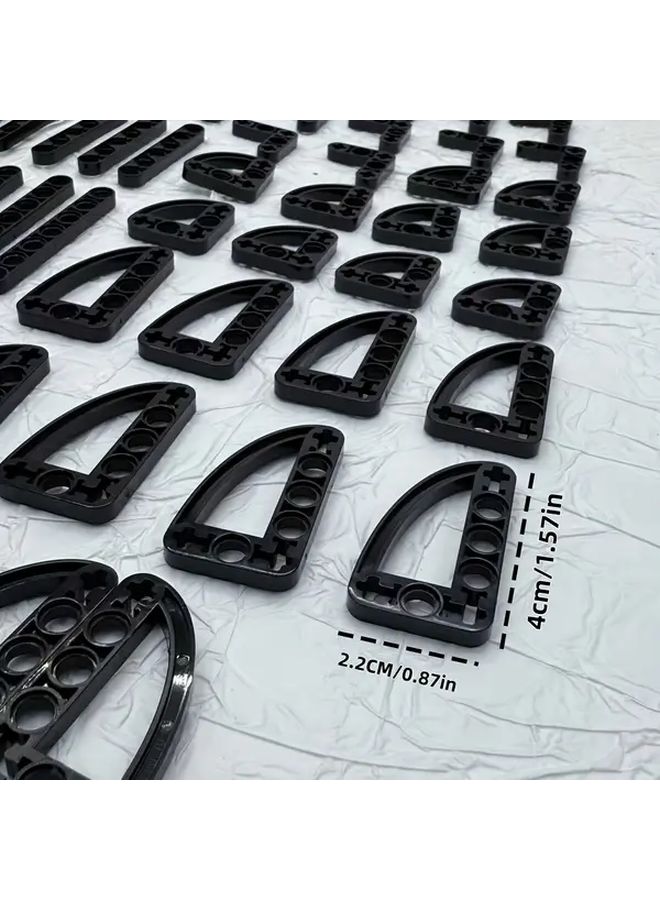 102 قطعة من مكعبات البناء البلاستيكية من نوع ABS لمجموعات النماذج DIY ألعاب STEM - Image 2