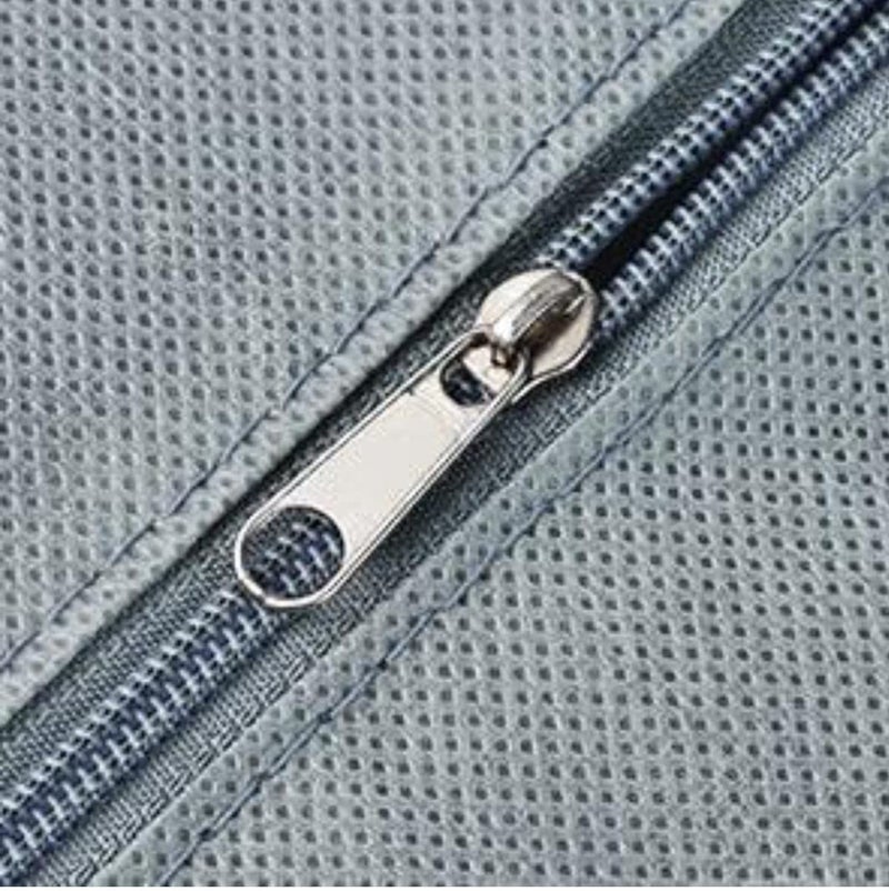 DARK LION DARK LION Cloth Drawer Organizer for Jeans Wardrobe Clothes Organizer for Folded Clothes Clothes Storage Organizer for Jeans Sweater Dresses TShirts Pack of 6 Grey  - Image 3